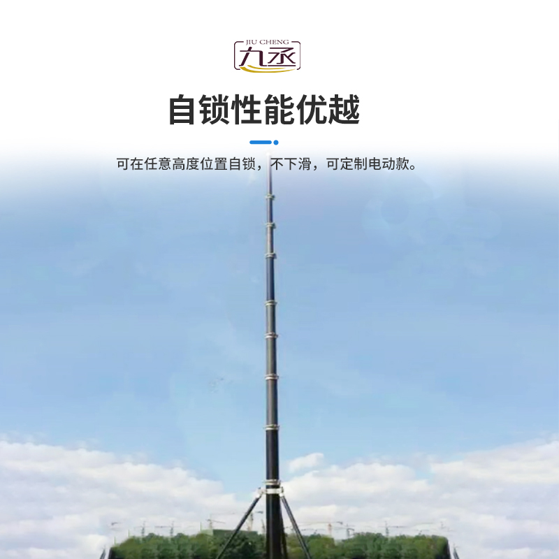 手搖式升降桿避雷針 手搖式升降桿避雷針