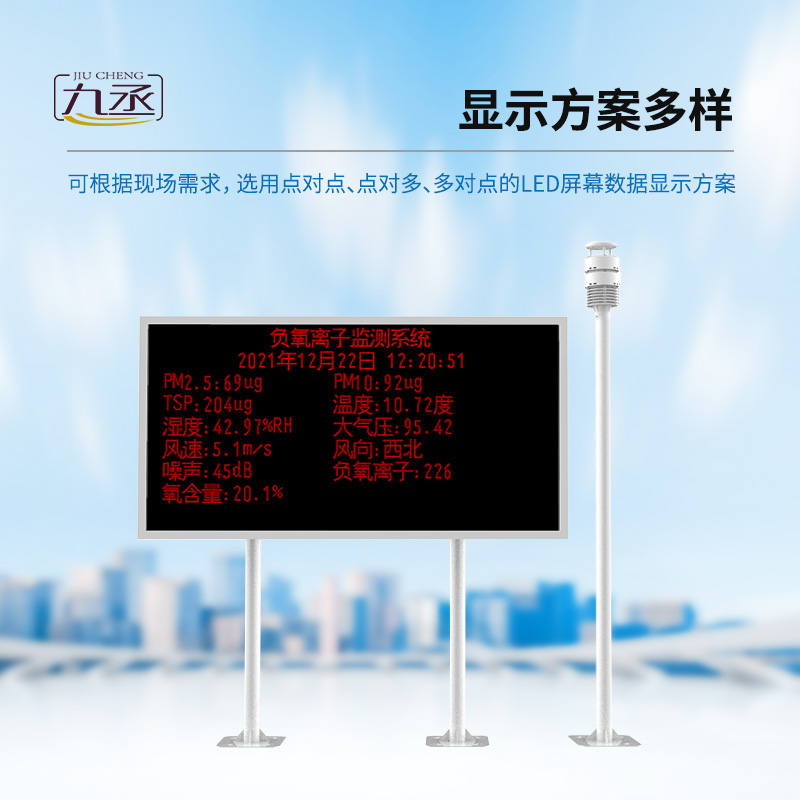 負氧離子濃度監測站設備 負氧離子濃度監測站設備